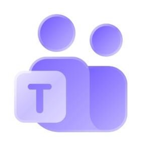 Microsoft Teams icon in Liquid Glass Color style